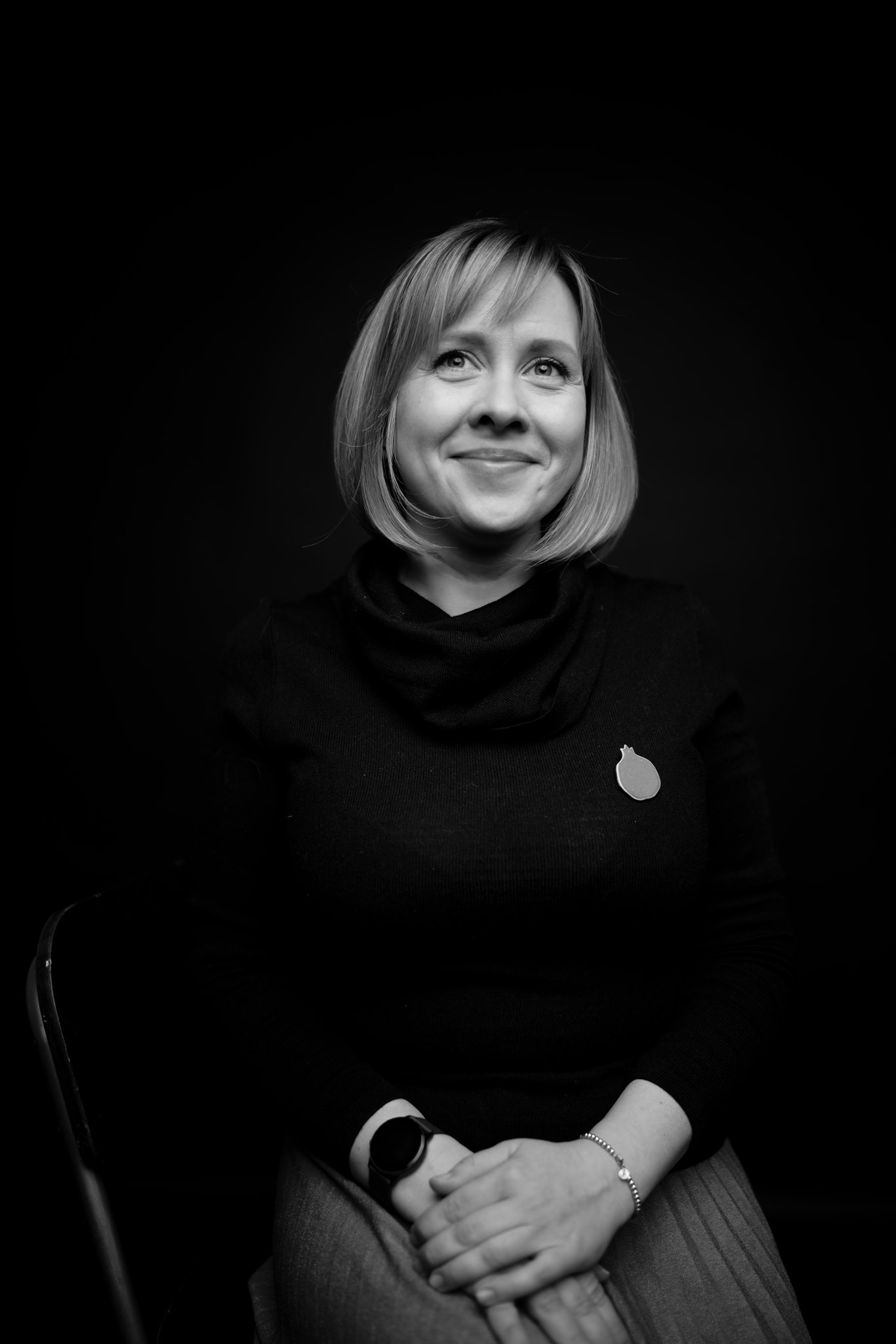 Maria Shubchyk, head of the communications department and coordinator of literature and translation promotion projects at the Goethe-Institut in Ukraine