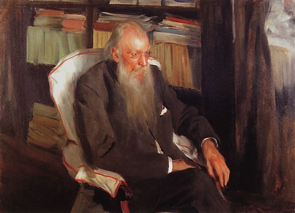 Danylo's portrait by Borys Kustodiyev.