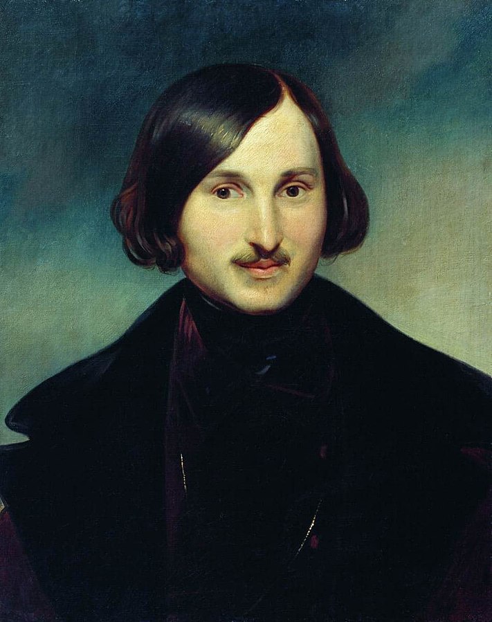 Mykola Hohol's portrait by Otto Friedrich Theodor von Möller, 1841.