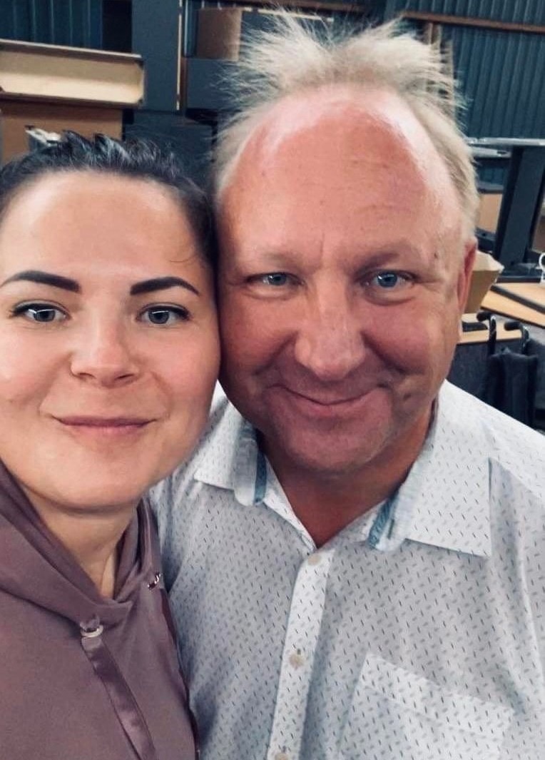 Alona with Jakob Knudsen