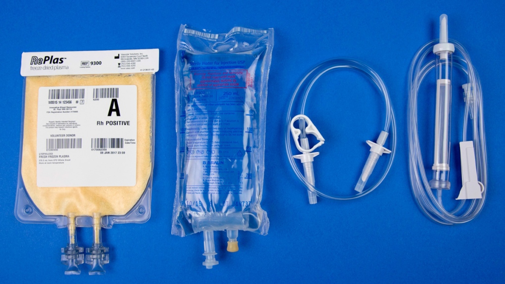 Illustrative image of the freeze dried plasma via open sources.