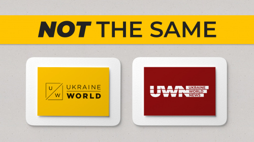 The UkraineWorld.org media project has no relation to the Ukraine World News TV channel