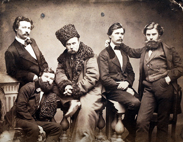 Members of the Brotherhood of Saints Cyril and Methodius