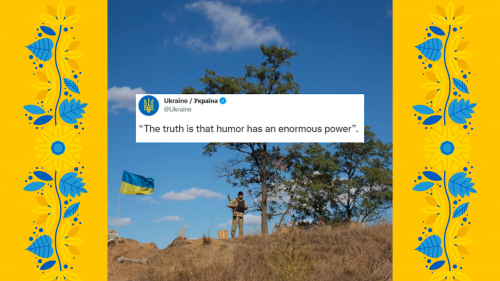 How Humor Helps Ukrainians Withstand War Atrocities