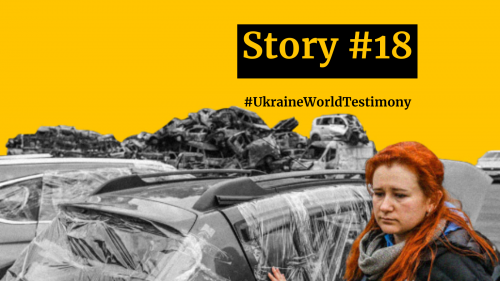 Story #18. Fleeing from Russian Shelling in Irpin