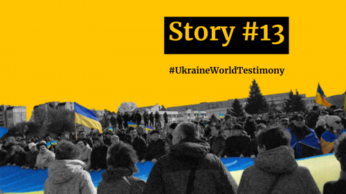 Story #13.  Surviving the blockade and occupation of Slavutych