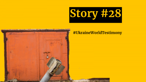 Story #28. Woman Survived Russian Shelling and Lost Her Husband in War